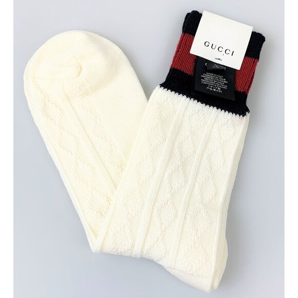 NWT Gucci Wool Socks Size L - Picture 1 of 8